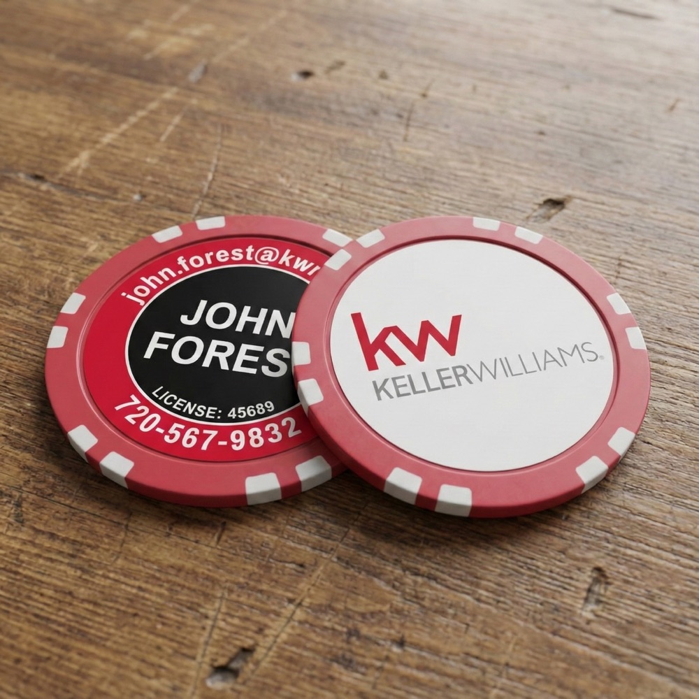 Promotional poker chips